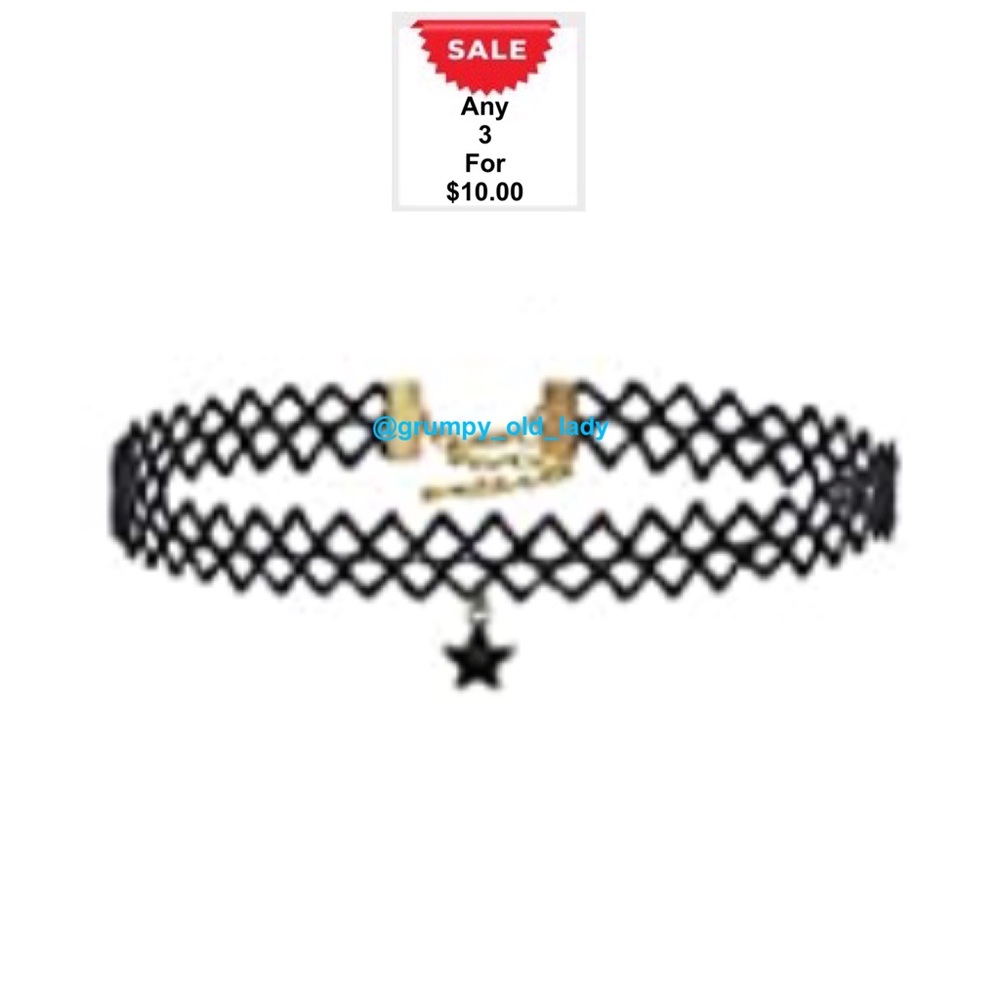 Brand New Star Choker Necklace